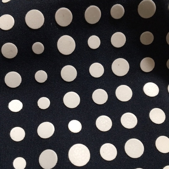 Athleta Leggings Gel Dot Sonar Athletic Capris Navy Blue eh. - Picture 15 of 15